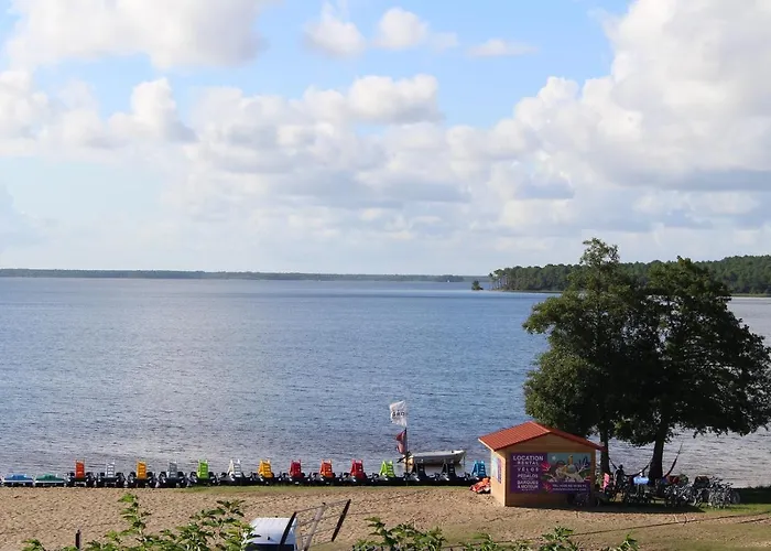 Chambre Perchée avec vue imprenable sur le lac de Lacanau
