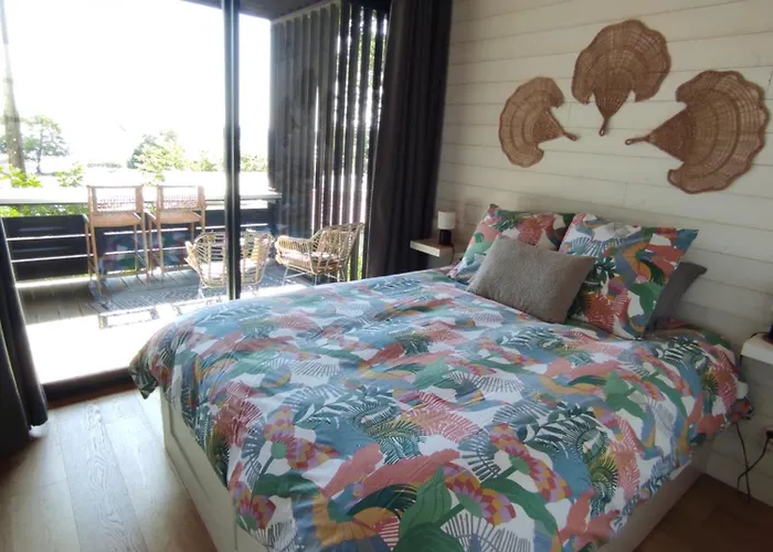 Chambre Perchée avec vue imprenable sur le lac de Lacanau